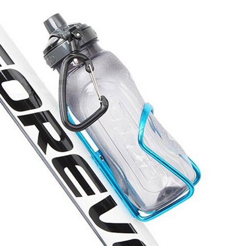 Soporte de aleación de aluminio para bicicleta, soporte para botella para agua y bebidas, para bicicleta de montaña plegable,
