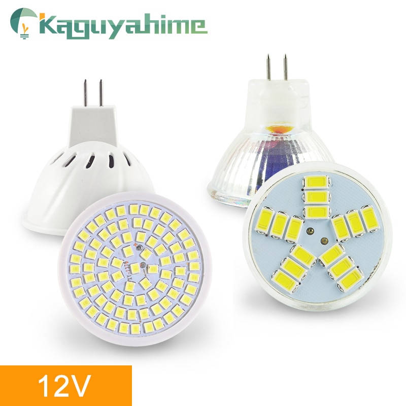 Kaguyahime MR16 LED 12 V MR11 Spotlight 220 V 6 W SMD 2835 Lamp LED Lampada Spot Licht Decoratie Ampul warm Wit Koud Wit