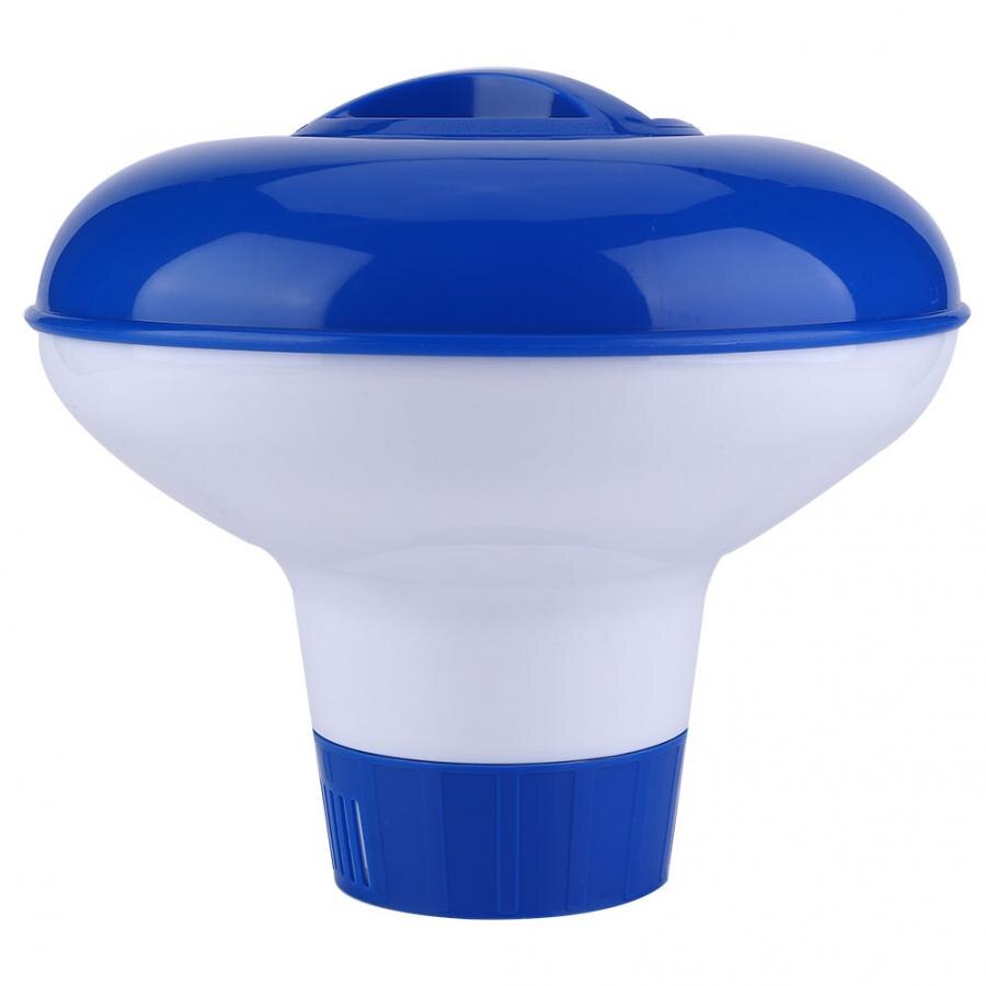 Pool Chemical Dispenser Offers Floating Chlorine for Indoor &amp; Outdoor Swimming Pool Spa Chlorine Bromine Chemical Tablet