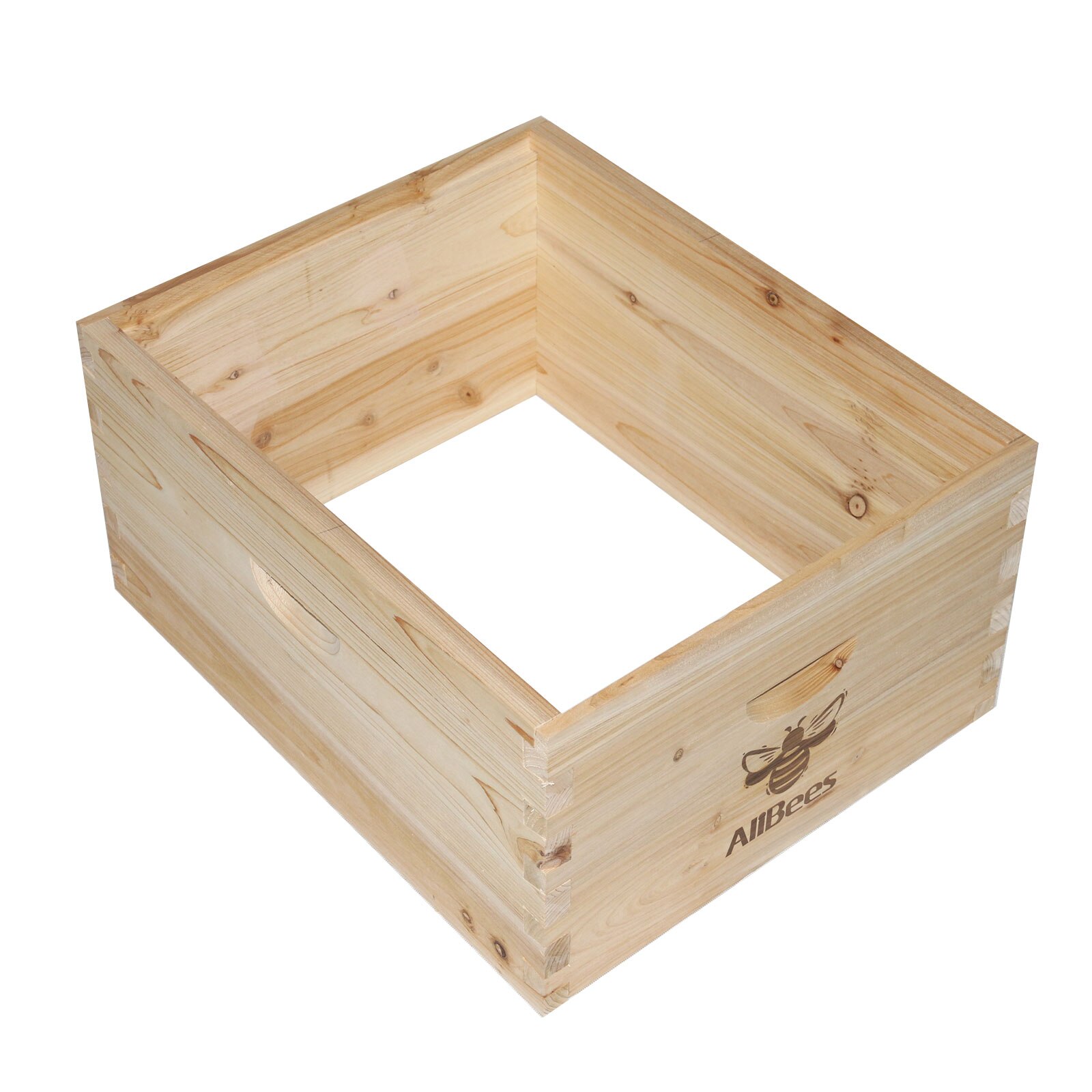 Fir Assembled Deep hive box 10 Pieces Pine hive frames 10 Plastic foundation sheets Beekeeping Tools Equipment Unassembled