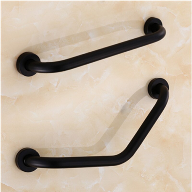 Stainless Steel Black Grab Bar Bathroom safety hand rail for Bath Shower Toilet
