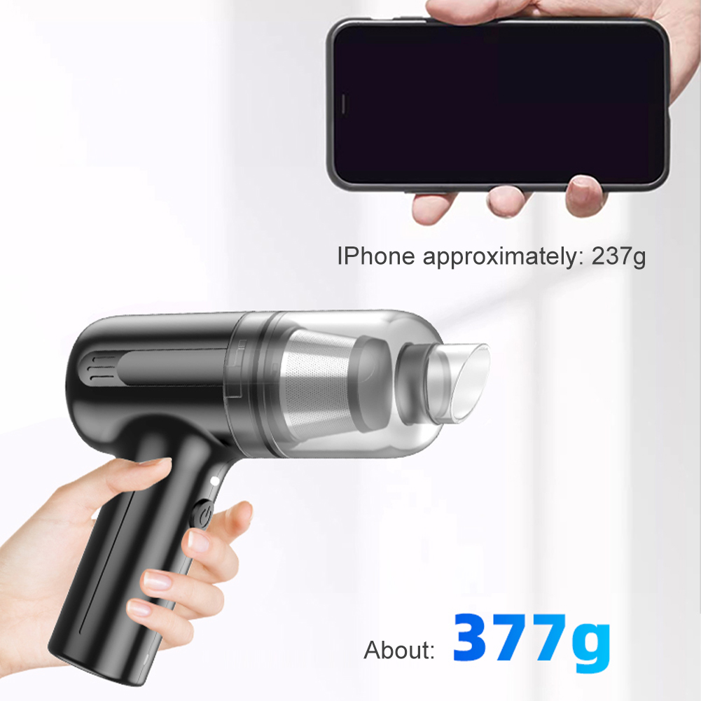 Aspirapolvere portatile 11000PA Aspirapolvere portatile senza fili ad alta potenza Motore brushless ricaricabile per auto Home Office