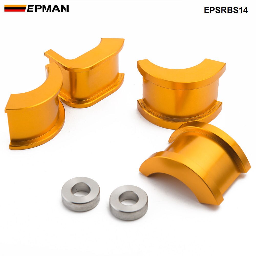 Epman Racing-cremallera de dirección de aluminio Offset, arbustos para Nissan SIM S14 S15 200SX EPSRBS14