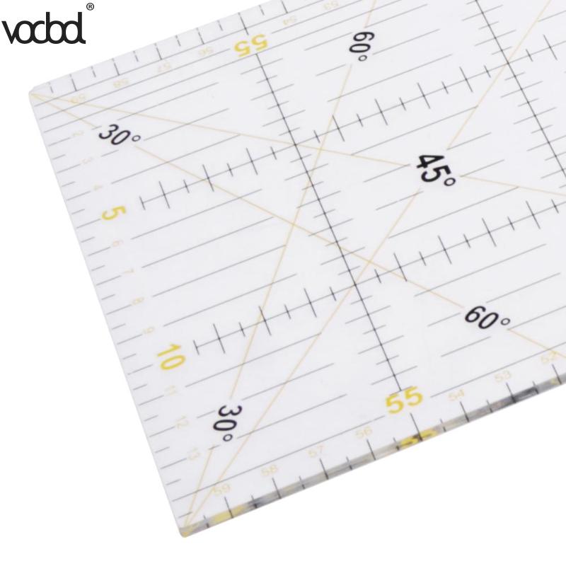 VODOOL 60*15 cm Patchwork Ruler Sewing Ruler Feet Tailor Rule Yardstick Cloth Cut Student DIY Hand Footage International General