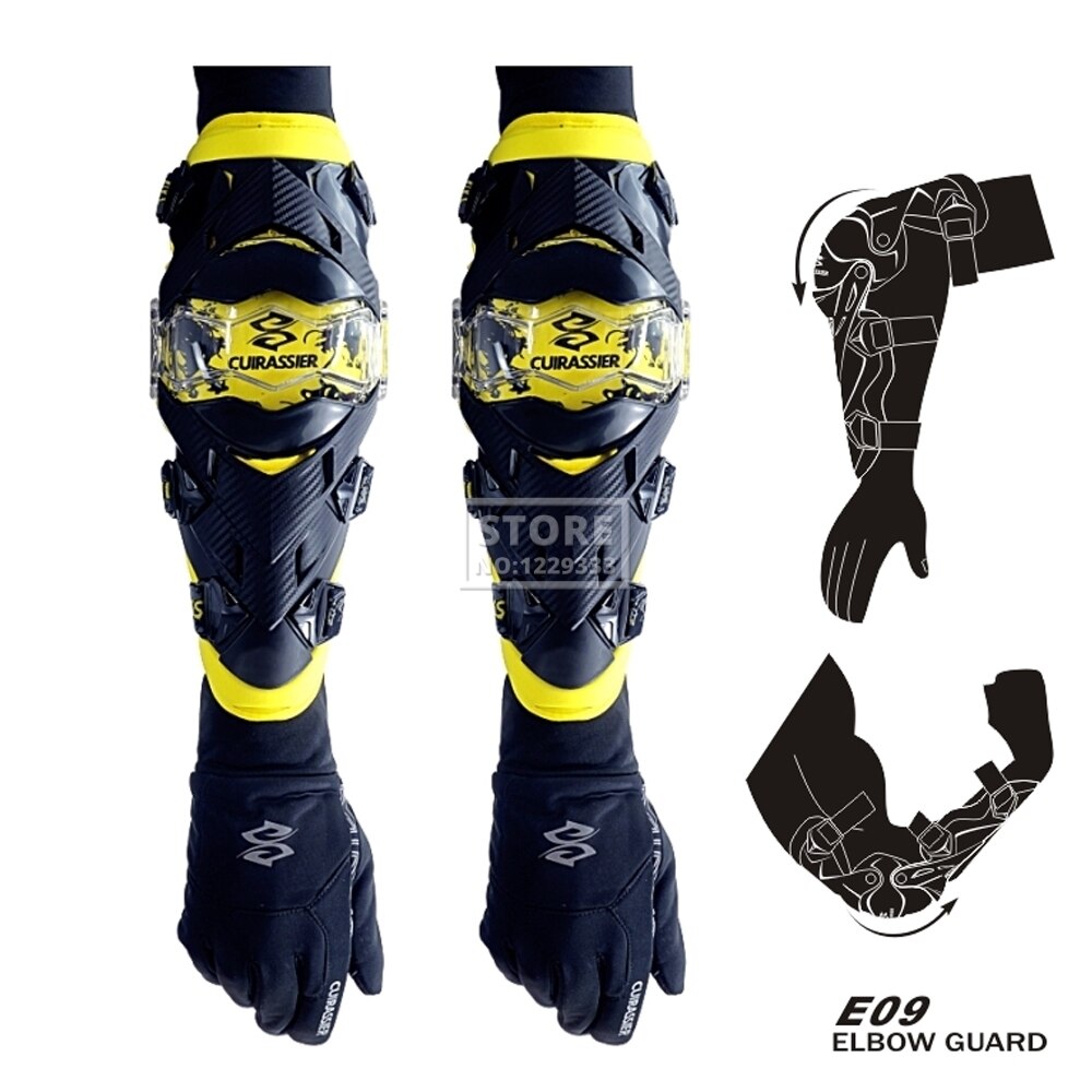 Motorcycle Protection Motocross Elbow Pads Motorcycle Elbow Guard Kneepads Moto Equipement Racing Riding Dirt Bike Protection
