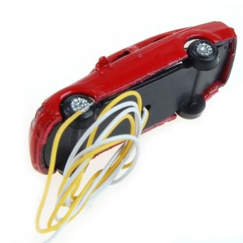 10 rooms painted light burning car model scale cable w / N (1 - 150)