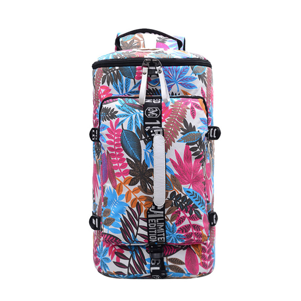 Bekende merken canvas dames reistassen voor dames met grote capaciteit, reisrugzak voor dames, multifunctionele crossbody tas: En