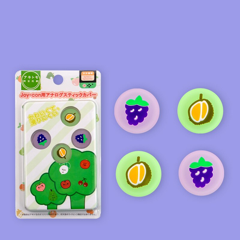 Silicone thumb grip caps for nintendo switch joy-con joystick, cover shell, button for nintendo switch oled lite mini accessories: C