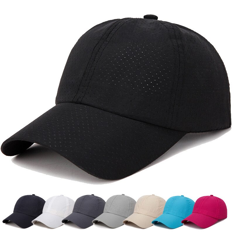 Adjustable Baseball Hat Men Women Baseball Cap Outdoor Sun Hat Black Snapback Hat White Streetwear Hip Hop