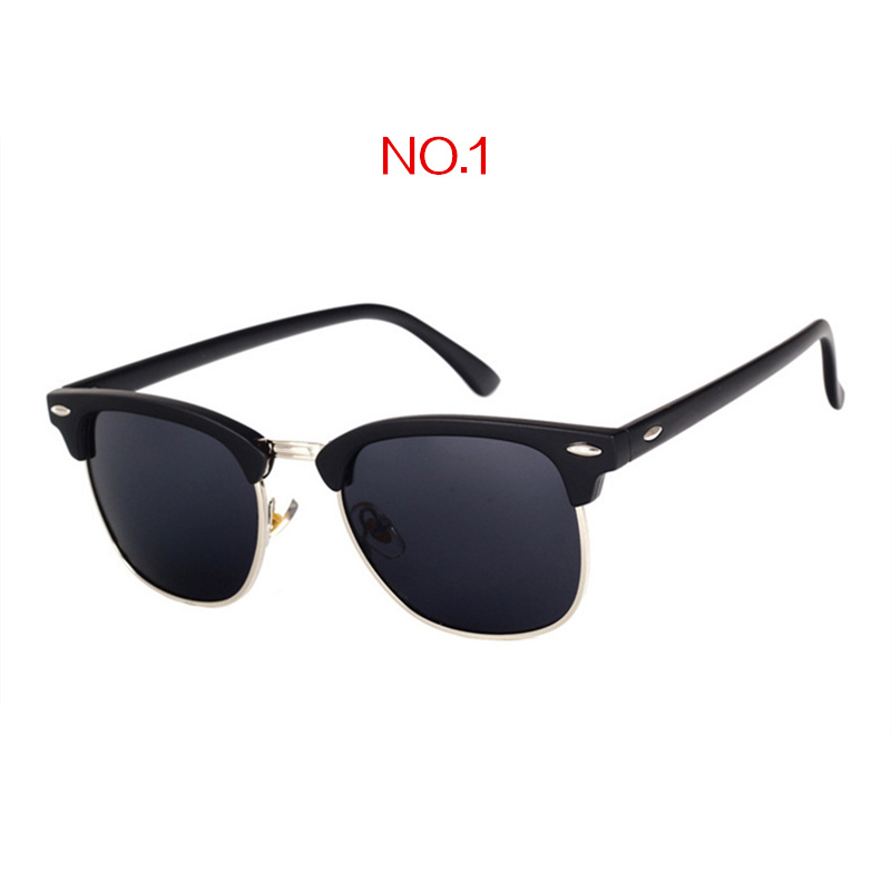 Yooske polariserede solbriller kvinder mænd klassisk mærke vintage firkantede solbriller kørsel spejl  uv400 til auto bil: No1
