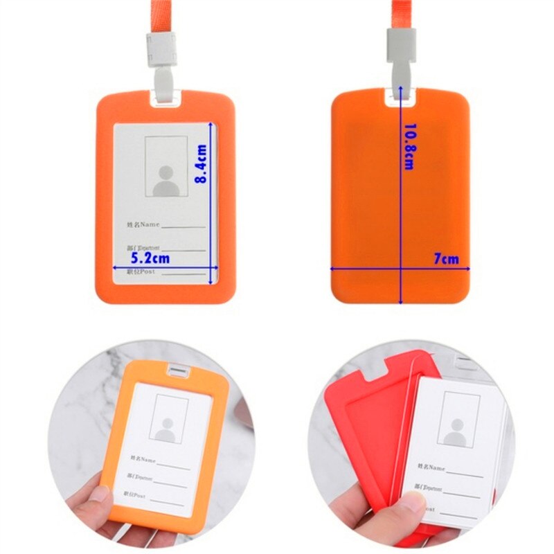 Lanyards korthylse kredittkort merket holder lanyards badge holder sykepleier navneskilt id merke holder id kort holder