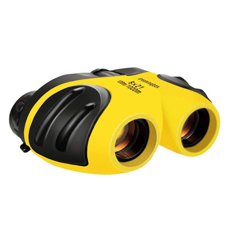 Kleurrijke Kids 8X21 Zoom Hd Telescoop Camping Outdoor Reizen Verrekijker Voor Studenten Kinderen Beste Kerst Verjaardag: Yellow