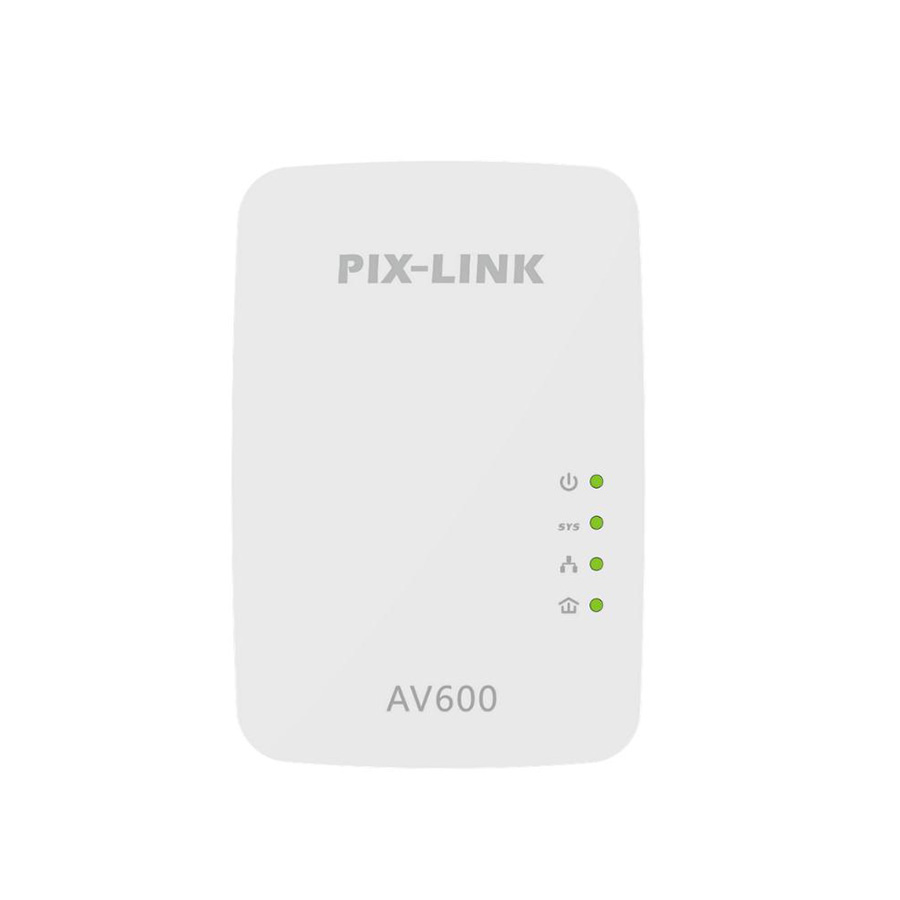 1 pcs AV600 Powerline 300Mbps Mini PowerLine Adapter Compliant with HomePlug AV Power Saving Mode