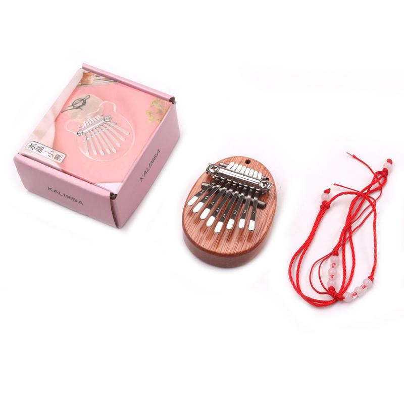 Mini Kalimba Duim Piano 8-Tone Kalimba Duim Piano Kalimba Plaat Muziekinstrument