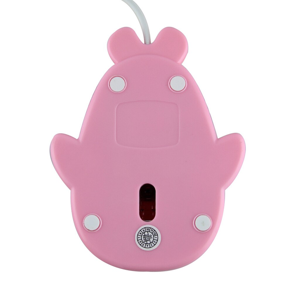 1200DPI Cute Mini Whale Ergonomic PC Laptop USB Wired Optical Gaming Mouse Mice