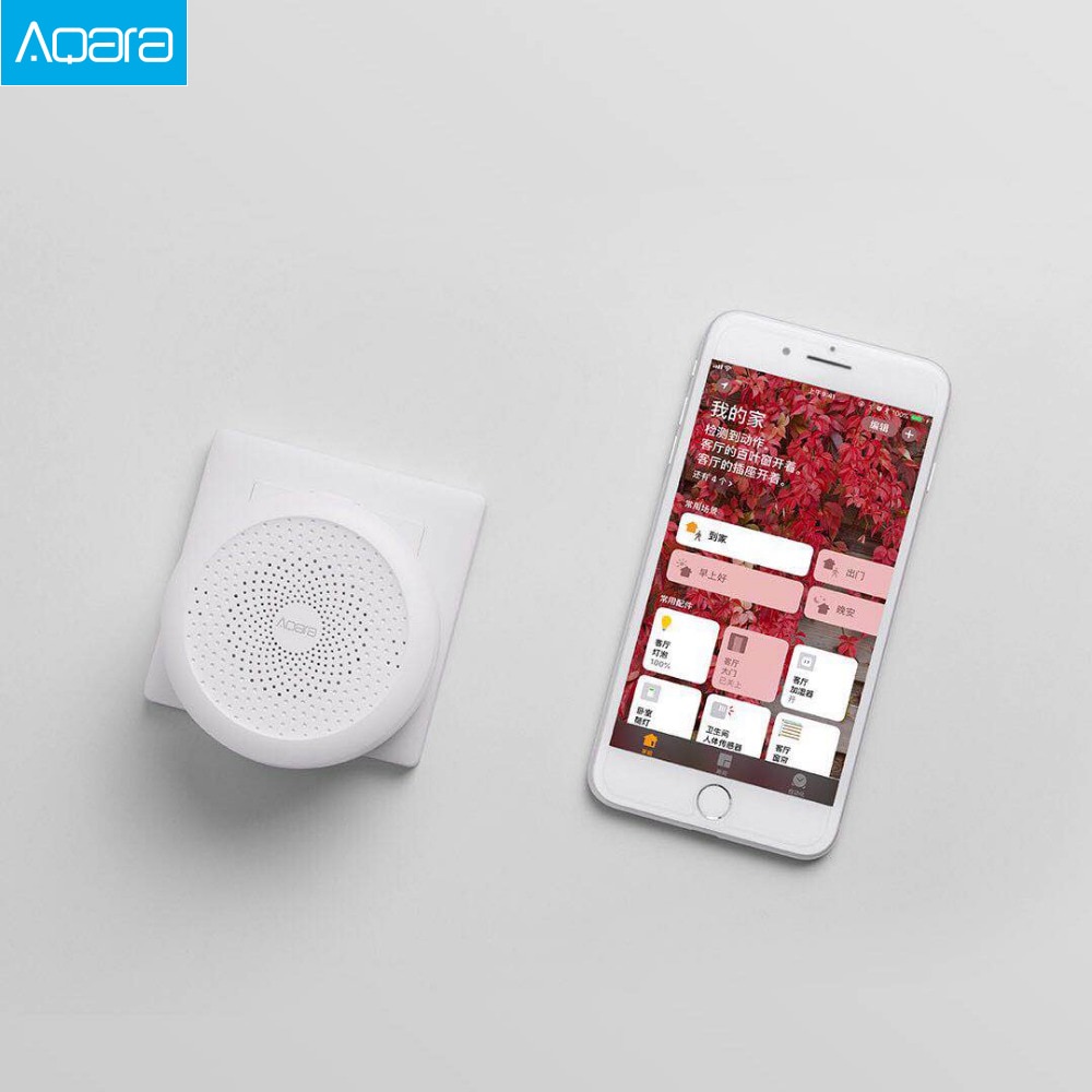 Xiaomi Smart mi Gateway 3 Aqara Hub With RGB Led Night Light Wireless Wifi Zigbee Remote Control Work For Apple Homekit Mi Home