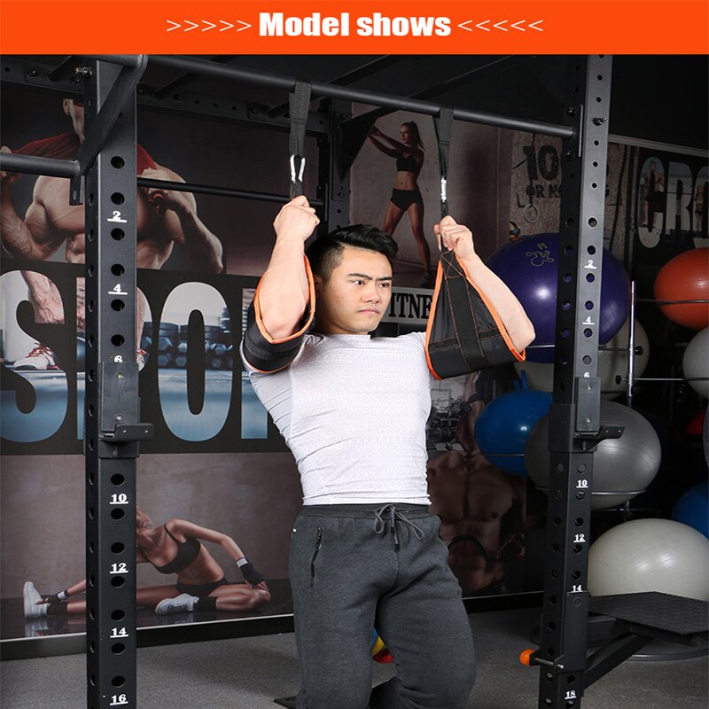 6 sztuk pas robić bagażu brzucha zdatność temblak pasy podbródek siedzieć w górę bar podciągnąć ciężki obowiązek mięśni zawieszenie pasa