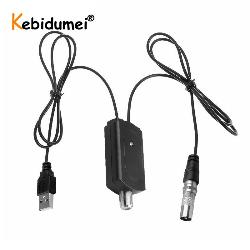 Kebidumei amplificatore per antenna TV digitale 300 miglia gamma HD amplificatore per antenna digitale 4K per interni HDTV 1080P amplificatore per antenna TV HD