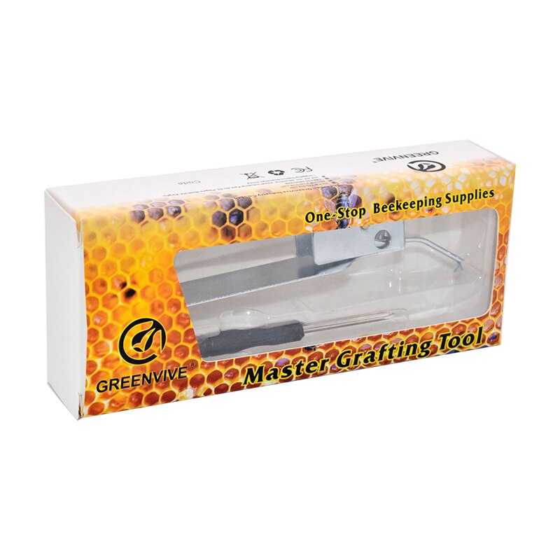 Greenvive Bijenteelt Enten Tool Voor Bijenkoningin Larven Door Overbrengen Met Spare Tong Master Enten Tool