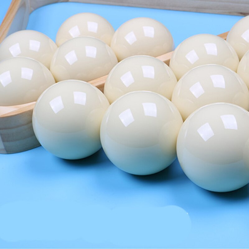 Cue Ball with 6 Red Dots Standard Pool-billiard White Cue Training Ball QW