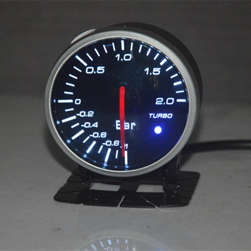 2.5" 62mm LED Dual Display Boost Turbo gauge Water temp Oil temp Oil pressure Voltmeter Vacuum Air fuel Tachometer Car Gauge