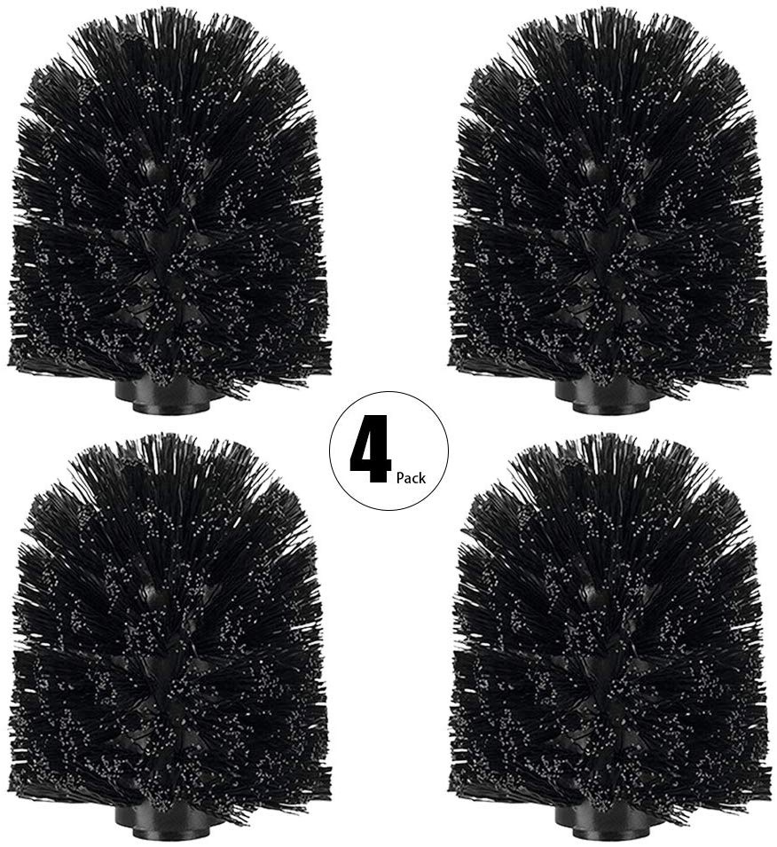 Universal Toilet Bowl Brush Head, Replacement Toilet Bowl Cleaner Brush Spiral, Sturdy Stiff Brush Deep Cleaning, WC Clean Tool