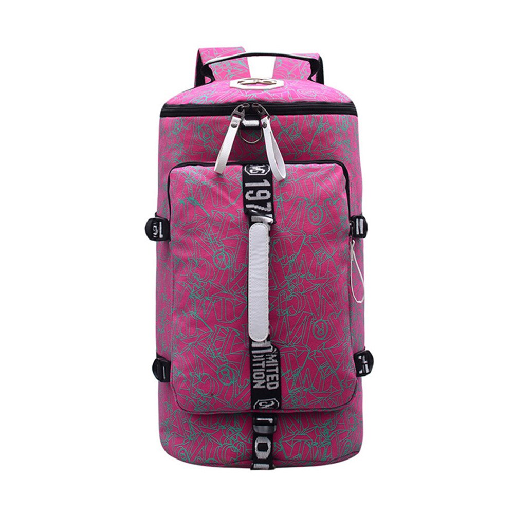 Bekende merken canvas dames reistassen voor dames met grote capaciteit, reisrugzak voor dames, multifunctionele crossbody tas