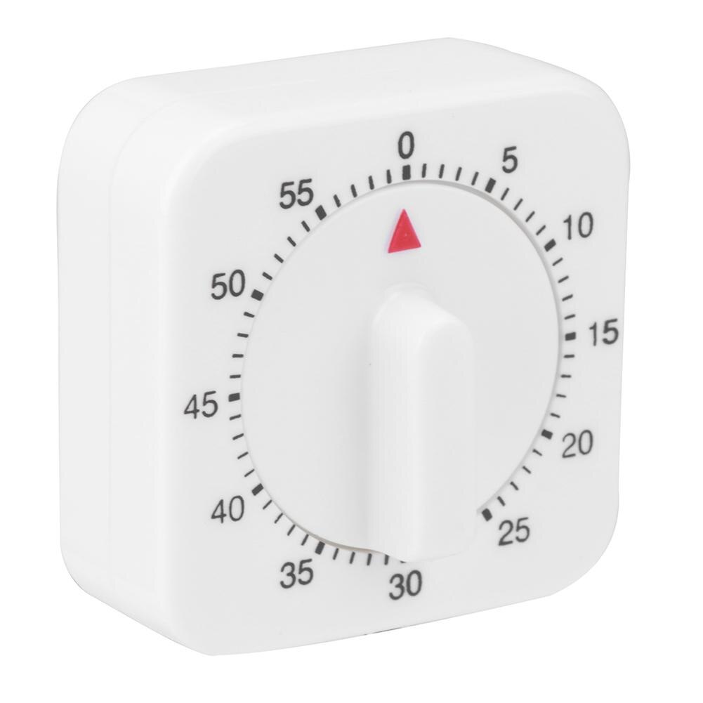 60 Minutes Manual Kitchen Timer Mechanical Reminder Alarm Clock Kitchen Timer With Magnet Home Decoration Supplier