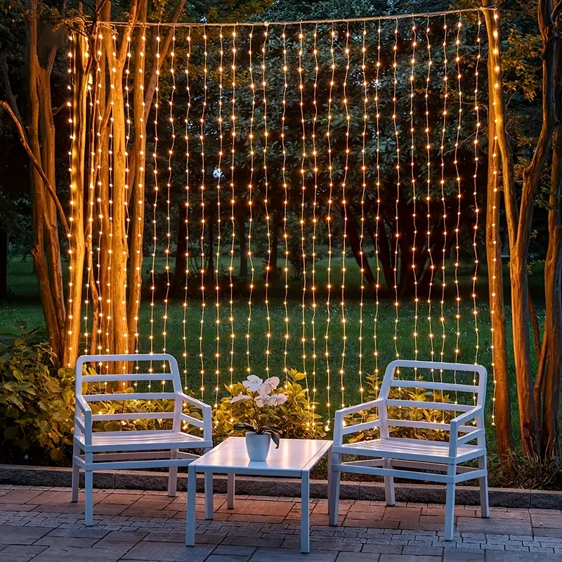 6x3M/3x3m Curtain Garland on The Window USB Power Fairy Lights Festoon with Remote Year Garland Led Lights Christmas Decor