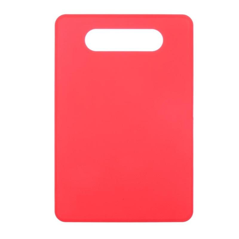 Planche à Découper en plastique Anti-Bactérie Planche À Découper Alimentaire Tranche Coupe Billot De Cuisine Outils De Cuisson: Rouge