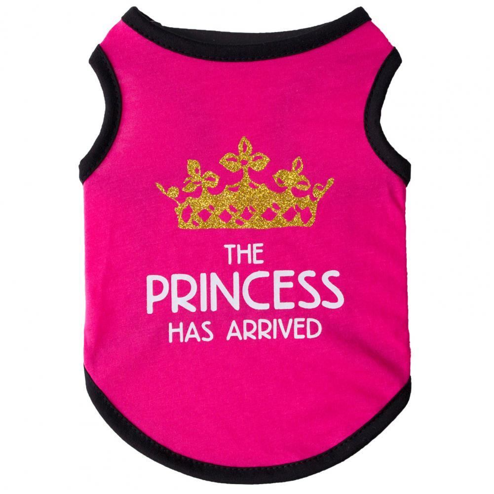 Vêtements pour chiot, col rond, lettre imprimée, tenue à la , gilet pour chien sans manches, Costume pour chat: Rose Red / L