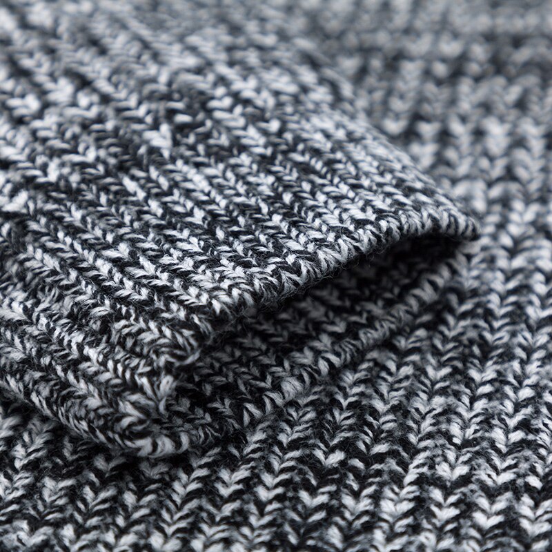 Semir højkrave uldtrøje mandlige forår og efterår ung løs varm sweater herre koreansk version sweater frakke strik