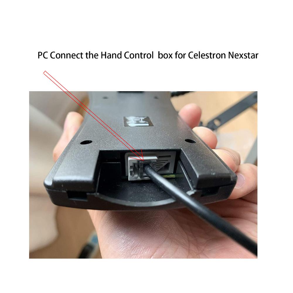 USB to RJ9 Cable for Celestron NexStar Telescope Console Upgrade