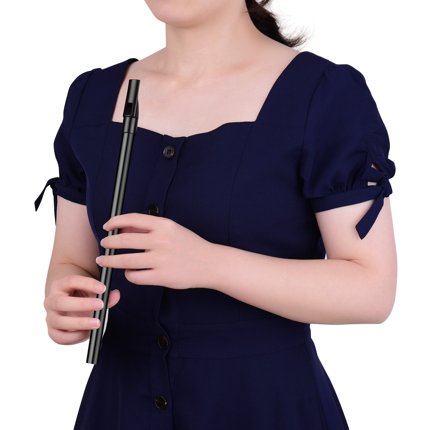 Leggero ottavino Chiave di C in Lega di Acciaio Irlandese Fischietti Divertente e Colorato 6 Popolare Fori di Latta Fischietti Flauto