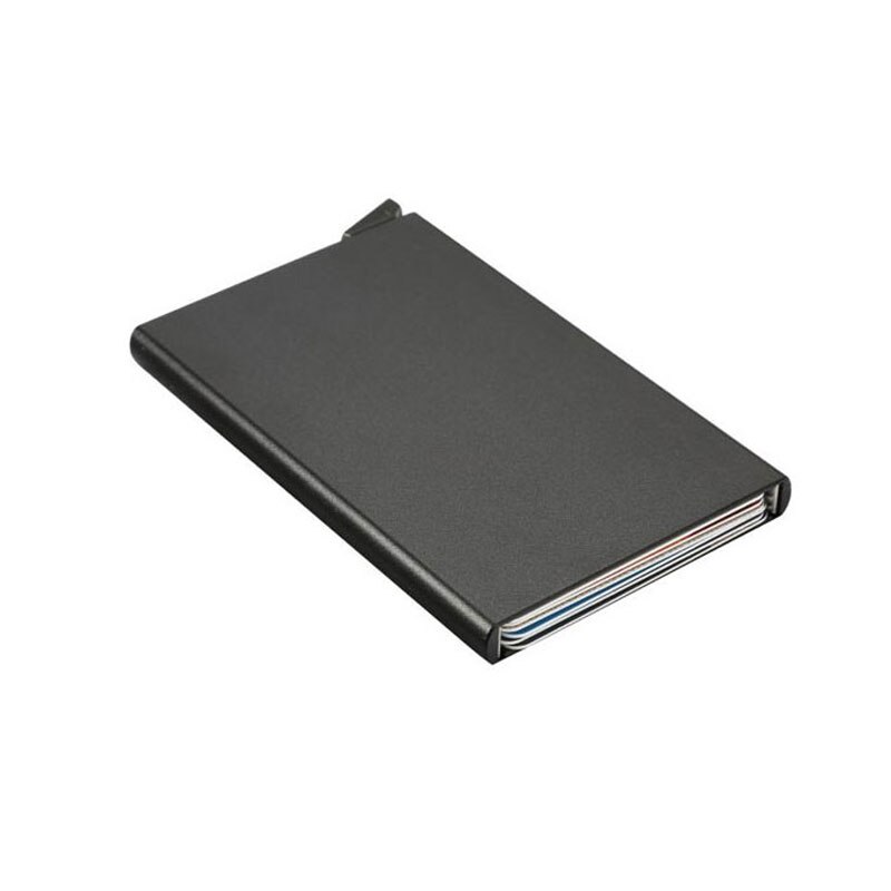 Automatische Aluminium Cardprotector Credit Kaarthouder Legering Business ID Multifunctionele Kaarthouders Metalen Kaarthouder voor Mannen Vrouwen