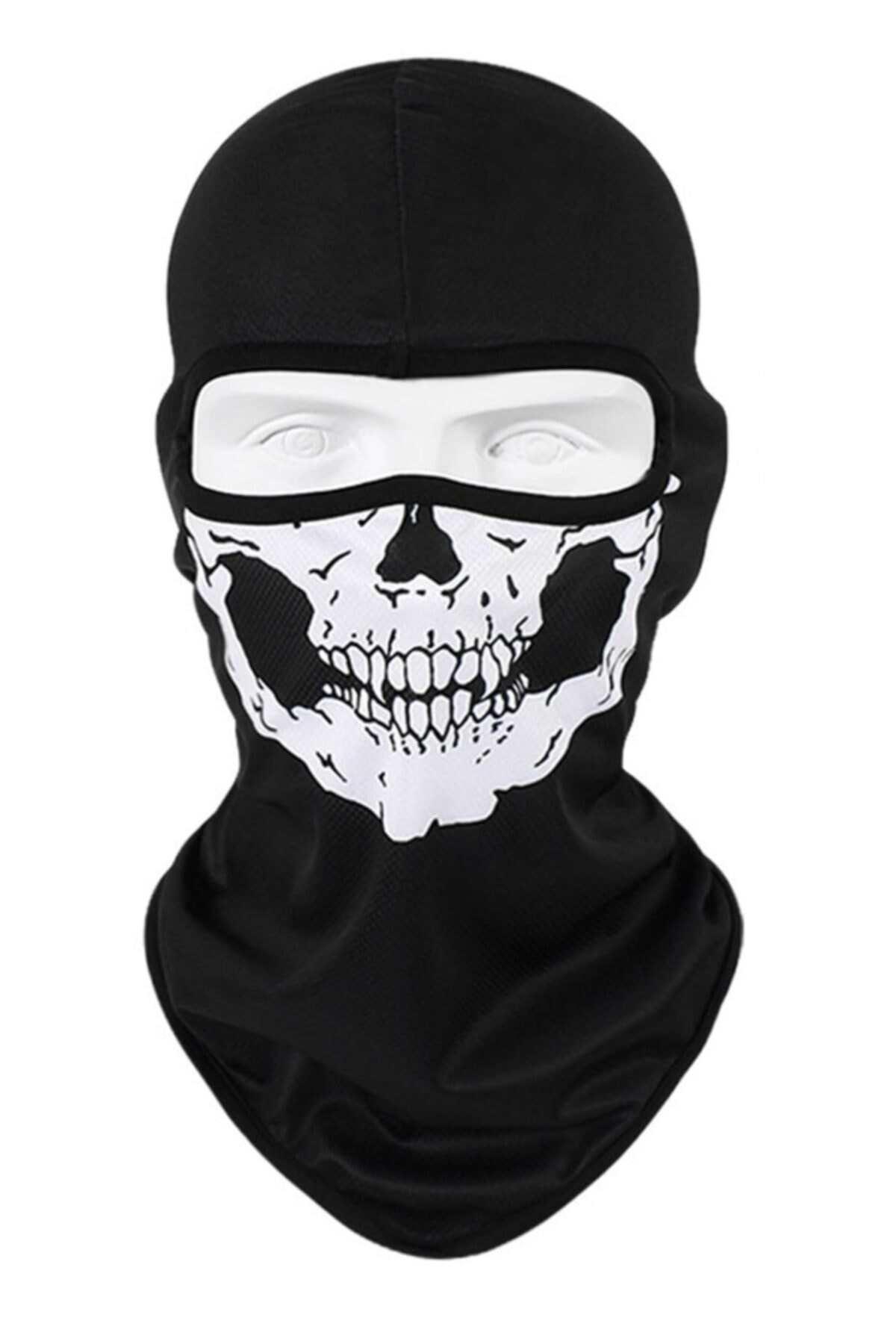 Titel: Allecto Plus - Skull Balaclava voor Skiën en Motorrijden - Ademend - Winddicht