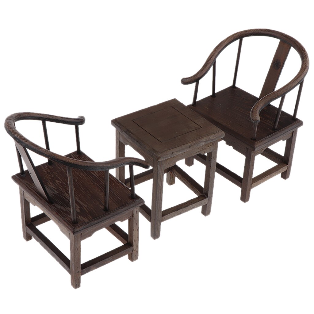 1:6th Skala Puppenhaus Holz Ende Tisch Kaffee Tisch Wohnzimmer Möbel