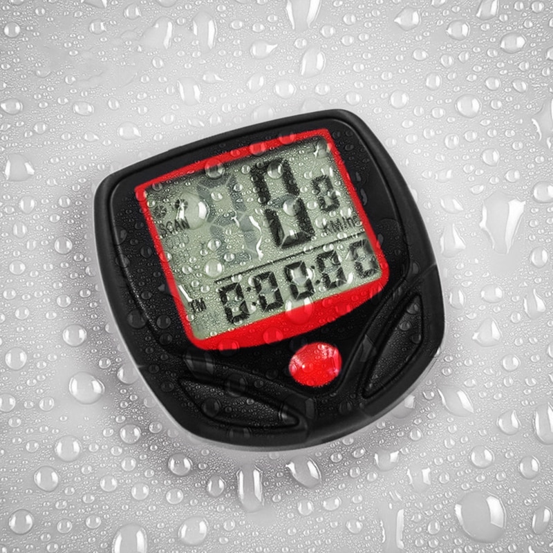 Bicycle Speedometer Cycling Computer Digital LCD Computer Bike Speedometer for Bicycle Waterproof Odometer Cycling Stopwatch