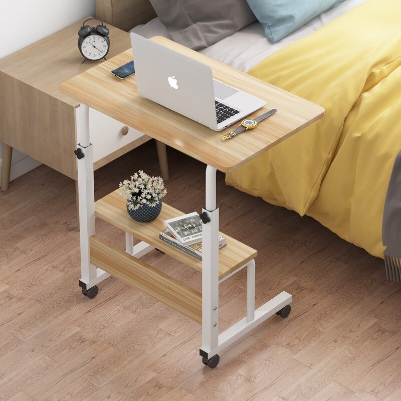 Hoge Home Slaapkamer Woonkamer Met Roller Lifting Laptop Beugel Draagbare Opslag Tafel Kleine Bureau: G