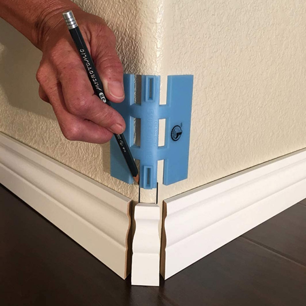 Plastic Corner Marking Rulers Carpenter Gauge Measuring Gauging Mark Hands Tools Lightweight Parts Gauging Survey