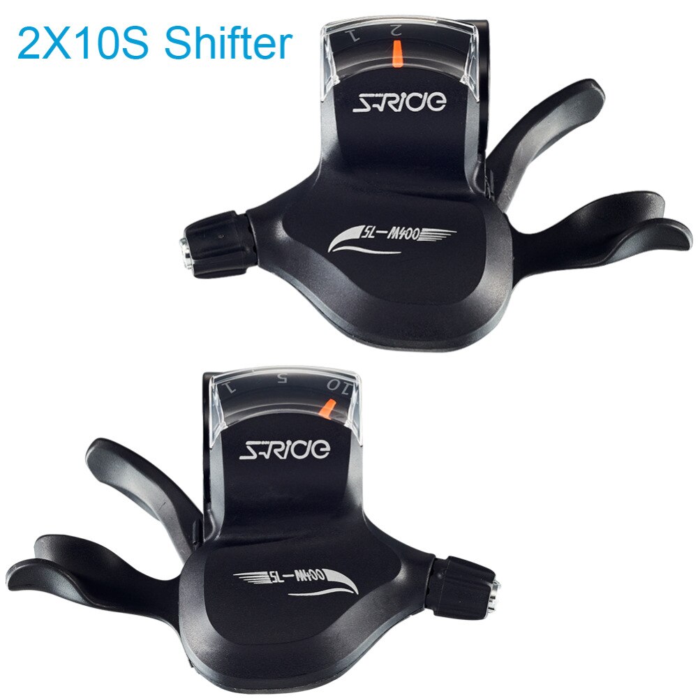 SL-M400 Siamese DIP 2X10 Speed Shifters L/R Dubbele MTB Fiets Derailleur Bike Shifting Derailleur Compatibel voor Shimano
