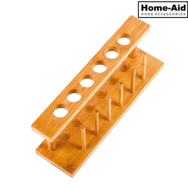 6 Pcs Test Tube Wine Glasses Set Cocktail Cup With Stand Holder Party Bar KTV Night Club Charms Tipsy Test-tube Glass