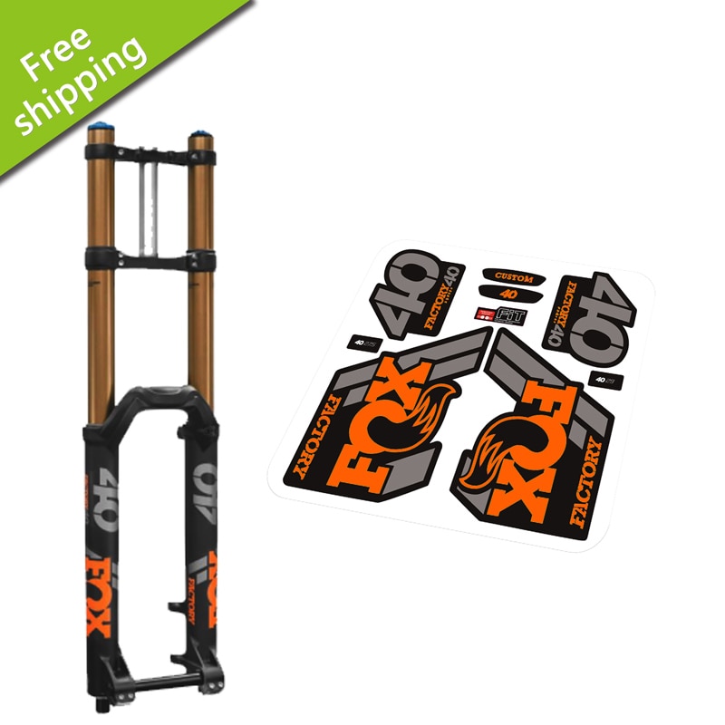 FOX40 stickers/decals of mountain bike/bicycle front fork for DH MTB racing