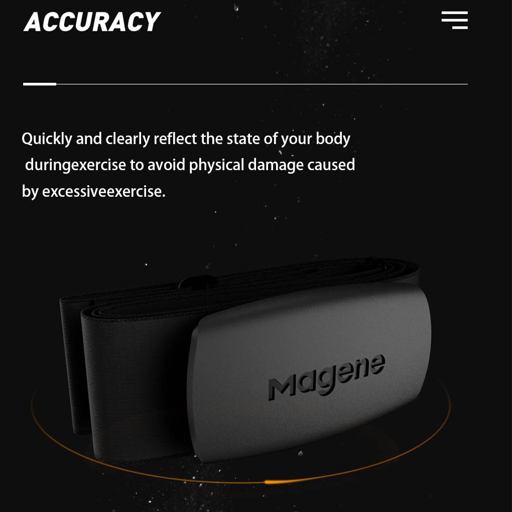 Heartrate Chest Strap Indoor Outdoor Fitness Train Heart Rate Adjustable Band Waterproof Heartrate Monitor Bluetooth-compatible