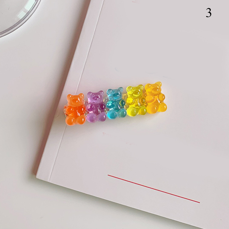 1 Uds. Pinza para el pelo de fresa rosa para niñas, pasadores de horquilla de aleación, Clip LATERAL con flequillo, fruta antideslizante BB, accesorios para el cabello: Azul cielo