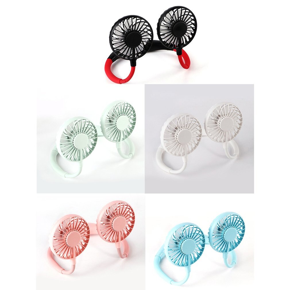 Sport ventilateur cou anneau suspendus cou paresseux aromathérapie lanterne en plein air Mini Portable pratique ventilateurs durables