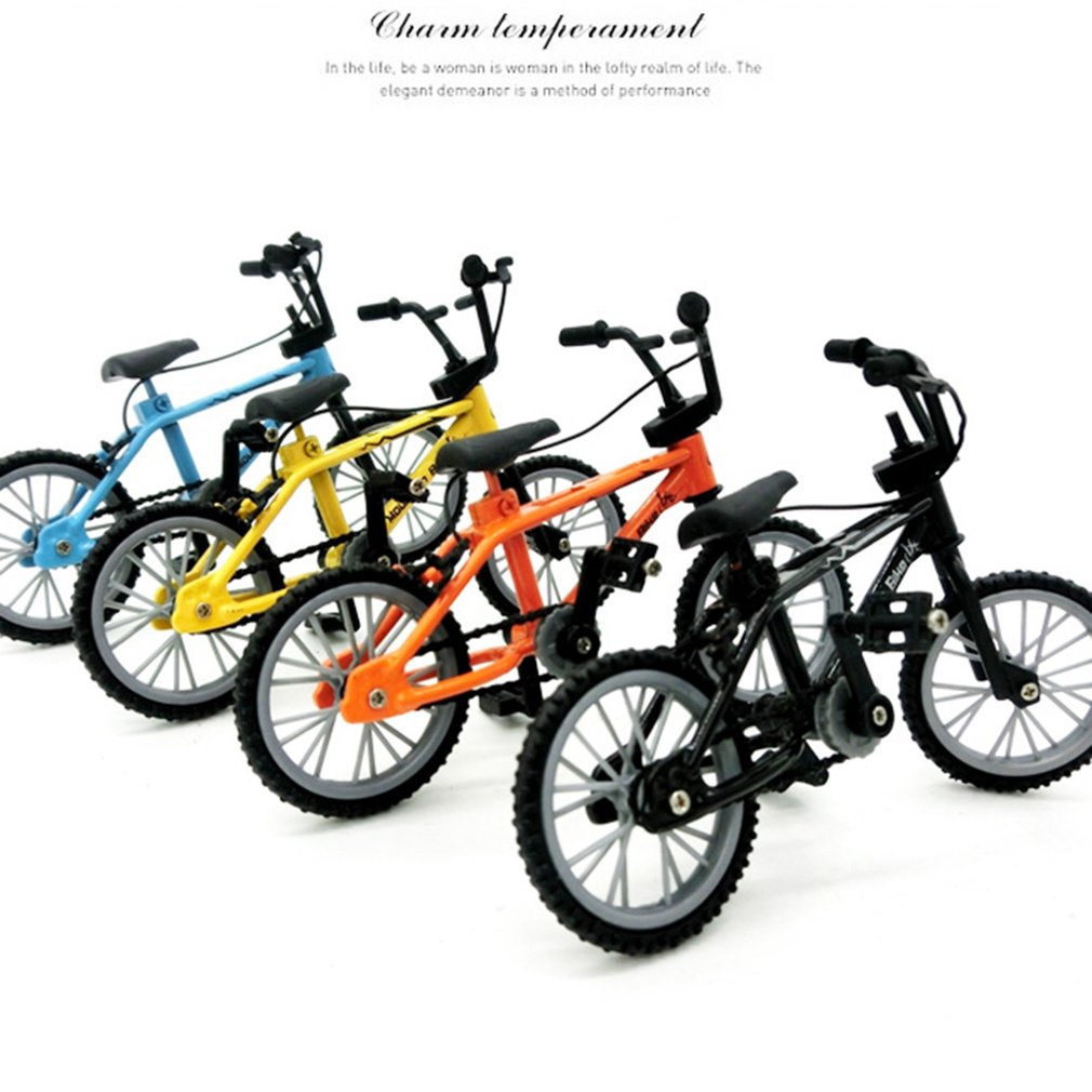 1 pz mini-dito-bmx Set ventilatori bici giocattolo lega dito bmx funzionale bambini bicicletta dito bici eccellente qualità BMX giocattoli regalo