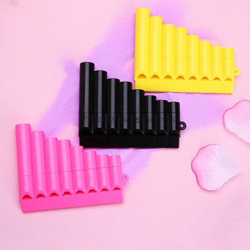 3 pièces bois Pan flûte 8 Tube en plastique rangée flûte Flauta Panpipe à la main Pan Flauta enfants Instruments de musique