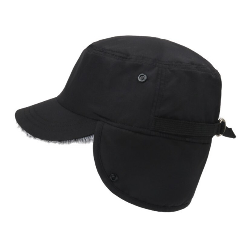 Gorra – casquette de bombardier pour homme et femme, Protection des oreilles, cyclisme, Ski, Baseball, taille ajustable, automne et hiver