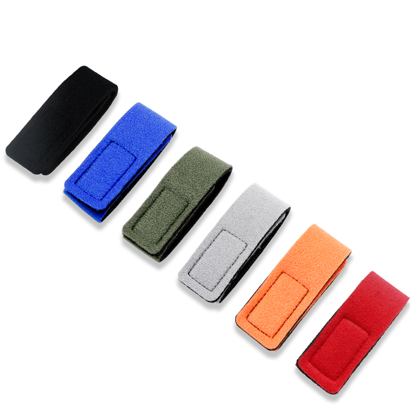 Elastisk bandage fiskestang bindebånd tilbehør genanvendeligt karpe fiskestang band guide ring holder bælte strop seler